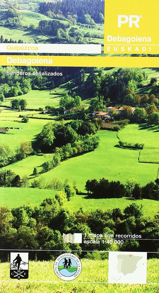 PR Debagoiena a pie, de Varios autores | portada del libro