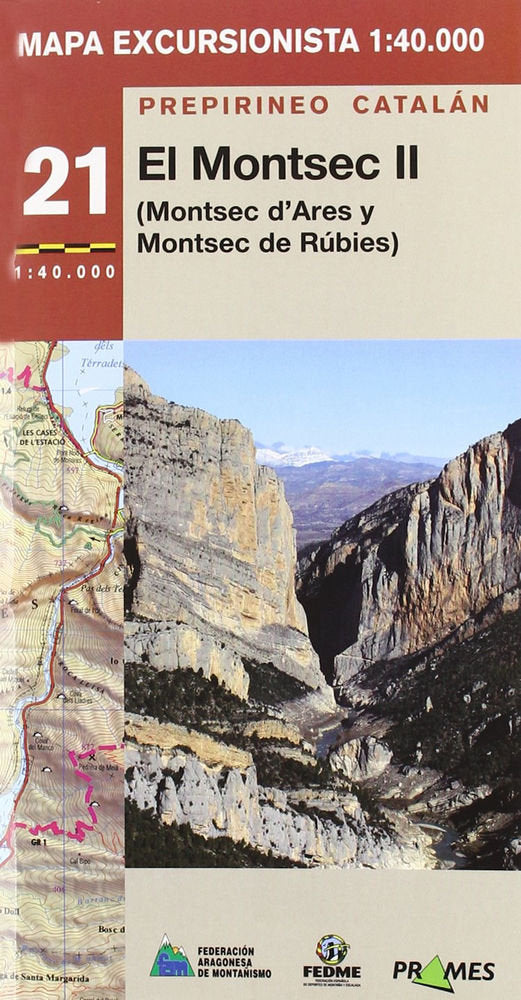 MAPA EXCURSIONISTA EL MONTSEC II, de VVAA | portada del libro