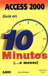 ACCESS 2000 GUIA EN 10 MINUTOS, de WEMPEN | portada del libro