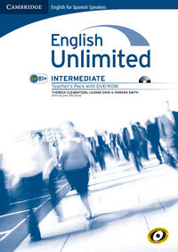 English unlimited for spanish speakers intermediate teacher's pack (teacher's book with dvd-rom), de CLEMENTSON, THERESA | po