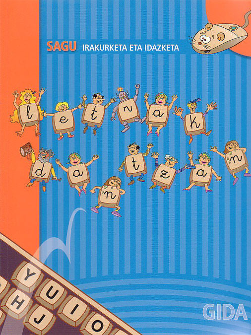 Letrak Dantzan: SAGU -GIDA-, de Zabaleta Zunzunegi | portada del libro