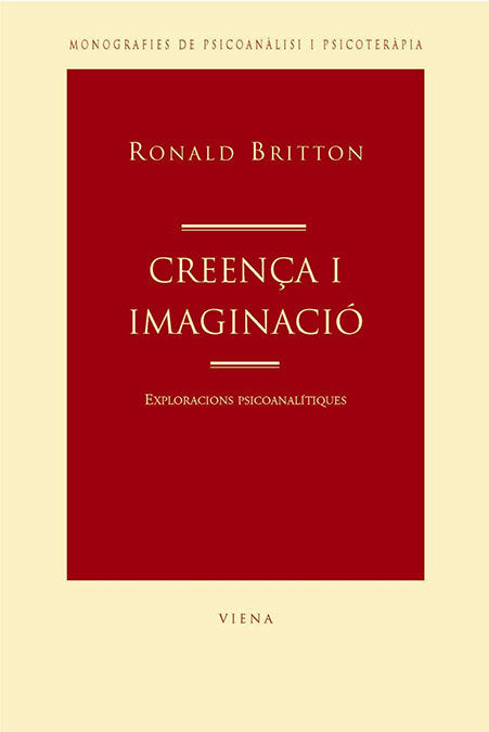 Creença i imaginació, de BRITTON, RONALD | portada del libro