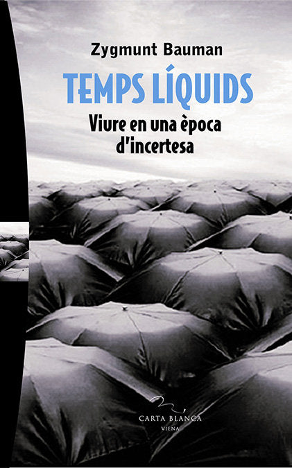 Temps líquids, de Bauman | portada del libro