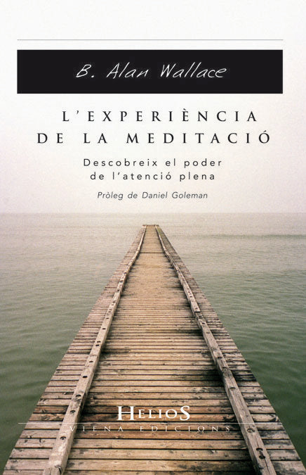 L'experiència de la meditació, de Wallace | portada del libro