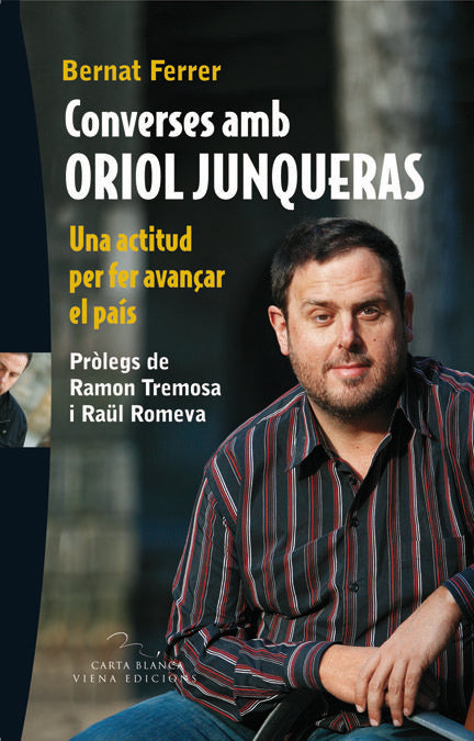CONVERSES AMB ORIOL JUNQUERAS, de FERRER I FRIGOLA, BERNAT | portada del libro