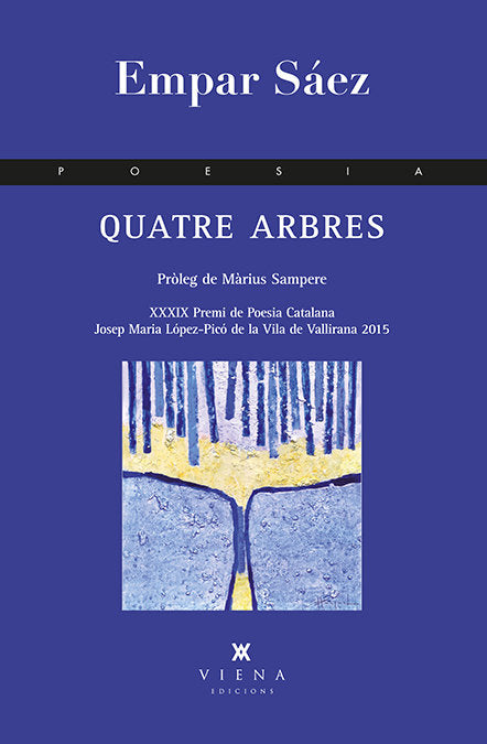 Quatre arbres, de Sáez Artacho, Empar | portada del libro