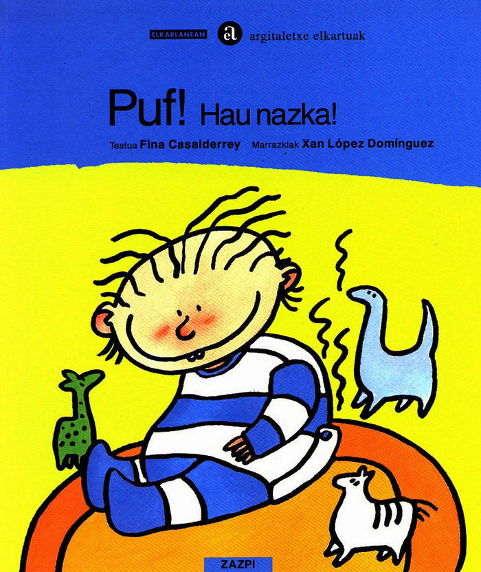Puf! Hau nazka!, de Casalderrey | portada del libro