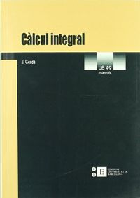 Càlcul integral, de Cerdà Martín | portada del libro