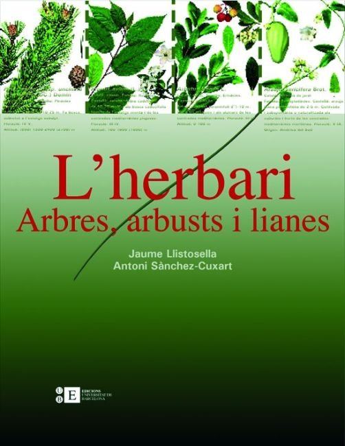 L'herbari: arbres, arbusts i lianes, de Jaume Llistosella Vidal | portada del libro