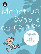 Monstruo, ¿vas a comerme?, de Menaya Moreno, Purificación | portada del libro