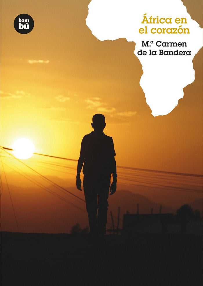 África en el corazón, de de la Bandera, María Carmen | portada del libro