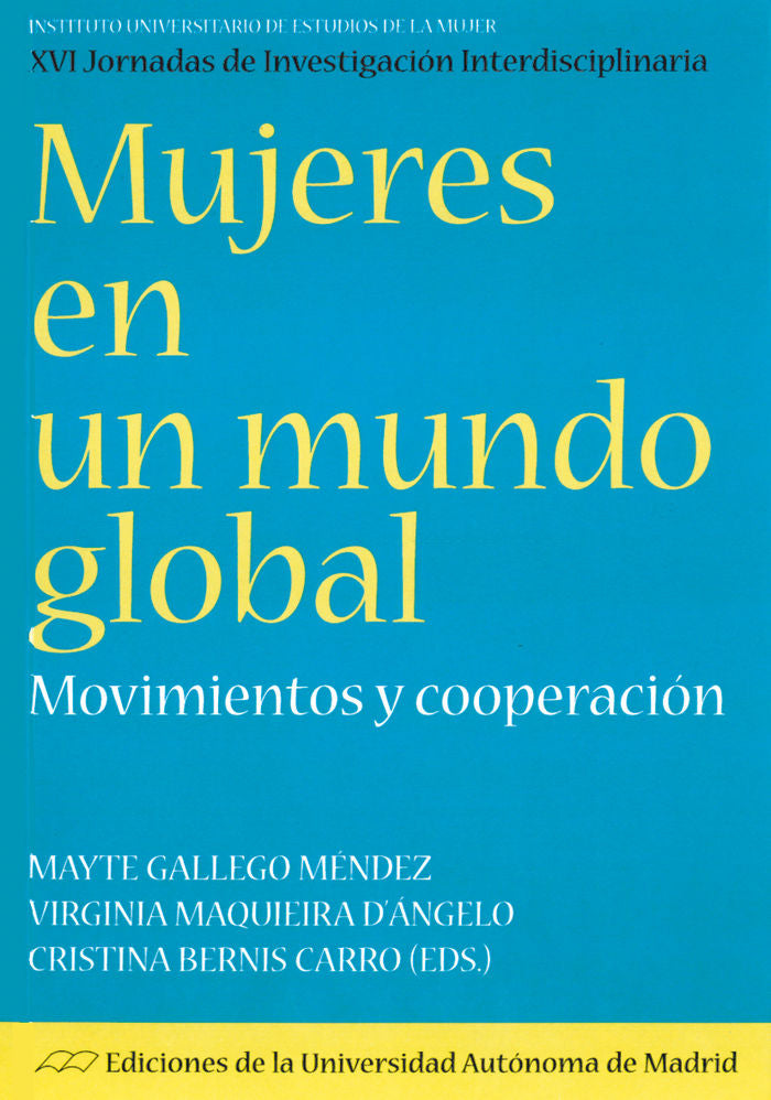Mujer en el mundo global, de Varios autores | portada del libro