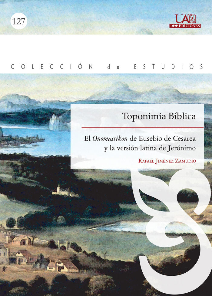 Toponimia Bíblica, de Jimenez Zamudio | portada del libro