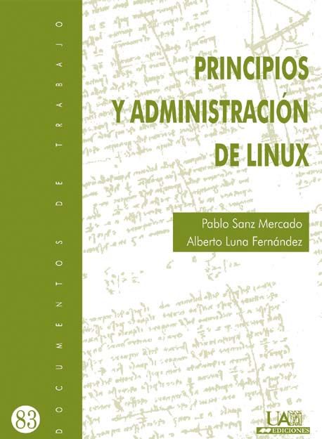 Principios y administración de Linux, de Sanz Mercado | portada del libro