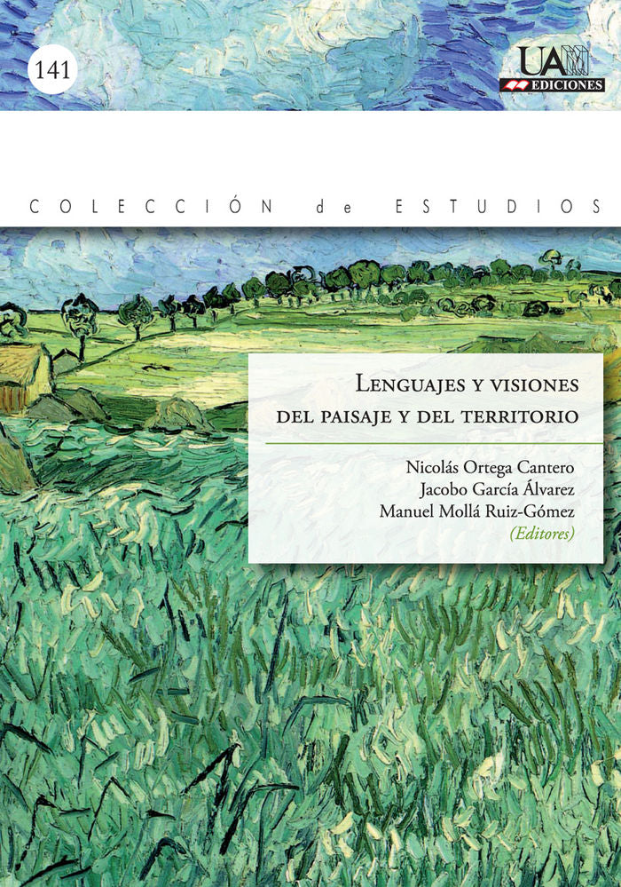 Lenguajes y visiones del paisaje y el territorio, de Ortega Cantero | portada del libro