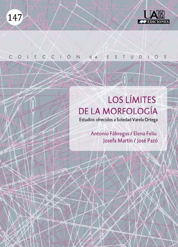 Los límites de la morfología, de Varios autores | portada del libro