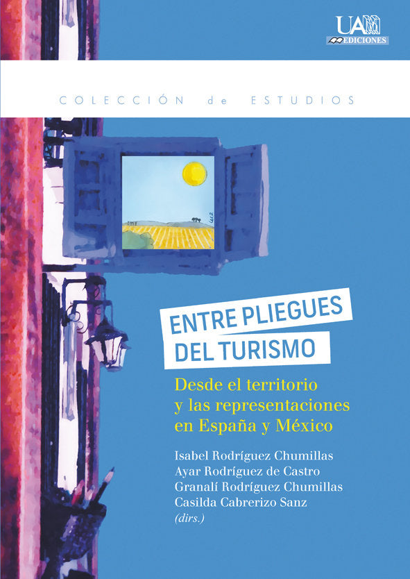 Entre pliegues del turismo | portada del libro