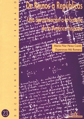 De Reinos a Repúblicas, de Pérez Cantó | portada del libro