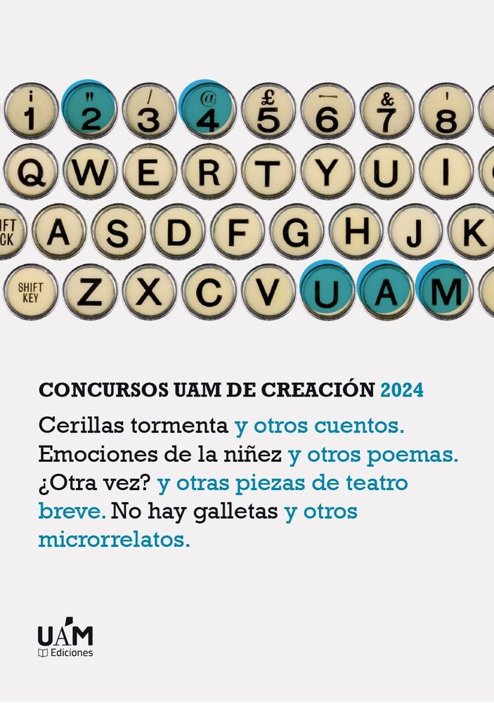 CONCURSO UAM DE CREACION 2024, de VARIOS AUTORES | portada del libro
