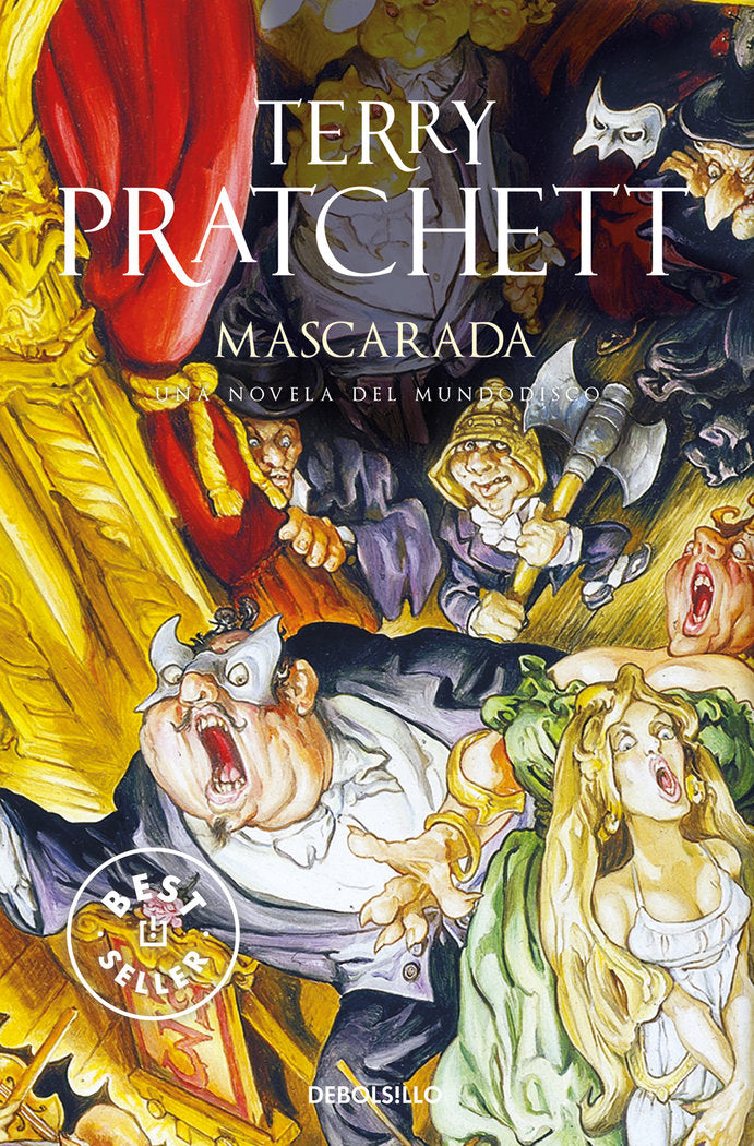 Mascarada (Mundodisco 18), de Pratchett, Terry | portada del libro