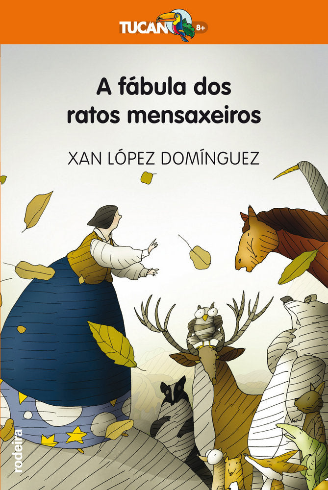 A fábula dos ratos mensaxeiros, de López Domínguez, Xán | portada del libro