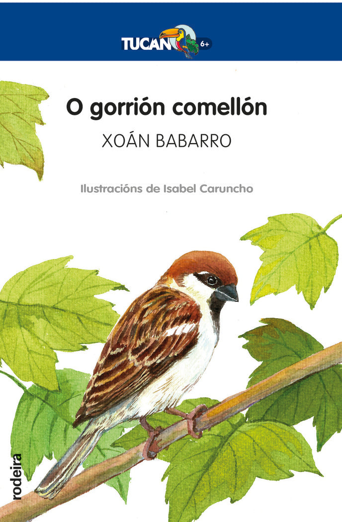 O gorrión comellón, de Babarro González, Xoan | portada del libro