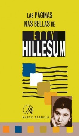 Las páginas más bellas de Etty Hillesum, de Camarero Santamaría, Daniel | portada del libro