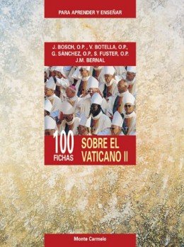 100 fichas sobre el Vaticano II, de Bosch, Juan | portada del libro