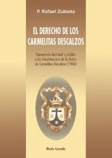El derecho de los Carmelitas Descalzos, de Zubieta Jiménez, Rafael | portada del libro