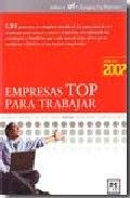 Empresas TOP para trabajar, de CRF, Cosultora | portada del libro