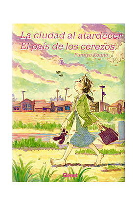 La ciudad al atardecer / el país de los cerezos 1, de Kôno | portada del libro