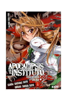 Apocalipsis en el instituto 1, de Sato | portada del libro