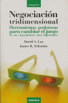 NEGOCIACION TRIDIMENSIONAL, de LAX#SEBENIUS | portada del libro