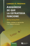 Asegúrese de que la estrategia funcione, de HREBINIAK | portada del libro