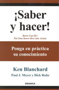 ¡Saber y hacer!, de BLANCHARD | portada del libro