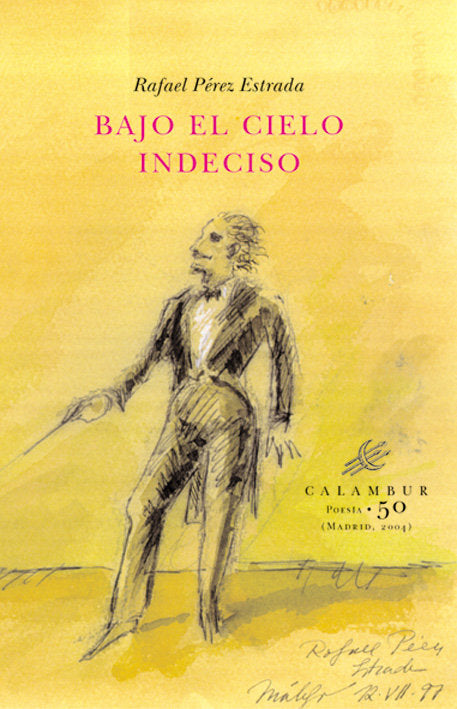 Bajo el cielo indeciso, de Pérez Estrada | portada del libro