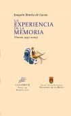 La experiencia de la memoria, de Benito de Lucas | portada del libro