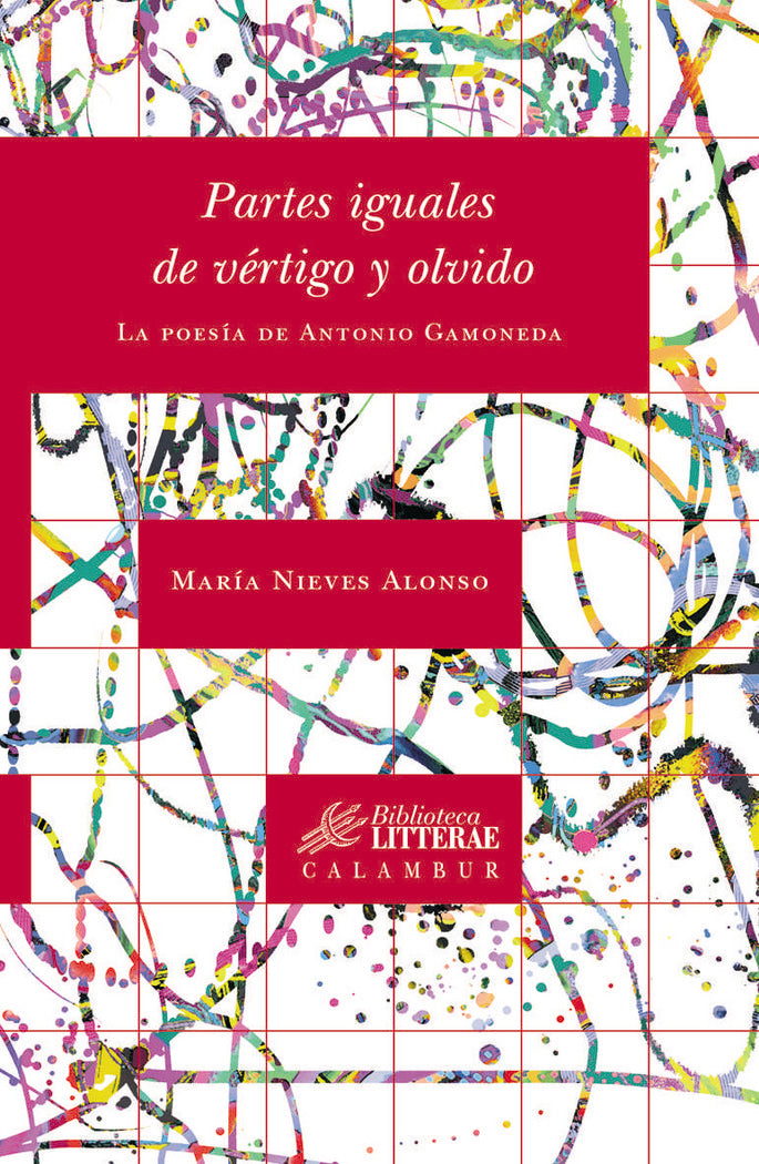 Partes iguales de vértigo y olvido, de Alonso | portada del libro
