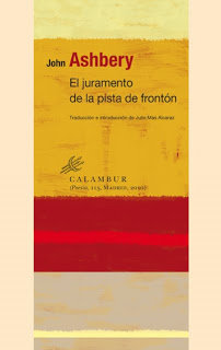El juramento de la pista de frontón, de Ashbery, John | portada del libro