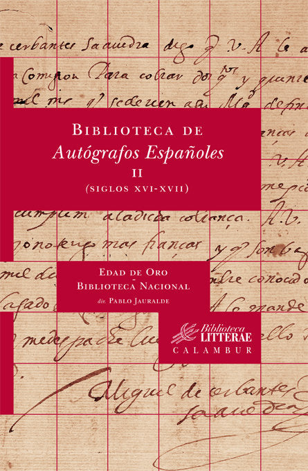 Biblioteca de Autógrafos Españoles, II. (Siglos XVI-XVII) | portada del libro