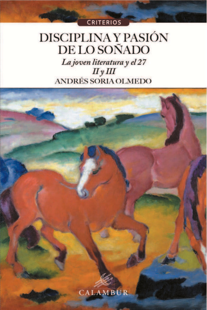 DISCIPLINA Y PASION DE LO SOÑADO II Y III, de SORIA OLMEDO | portada del libro