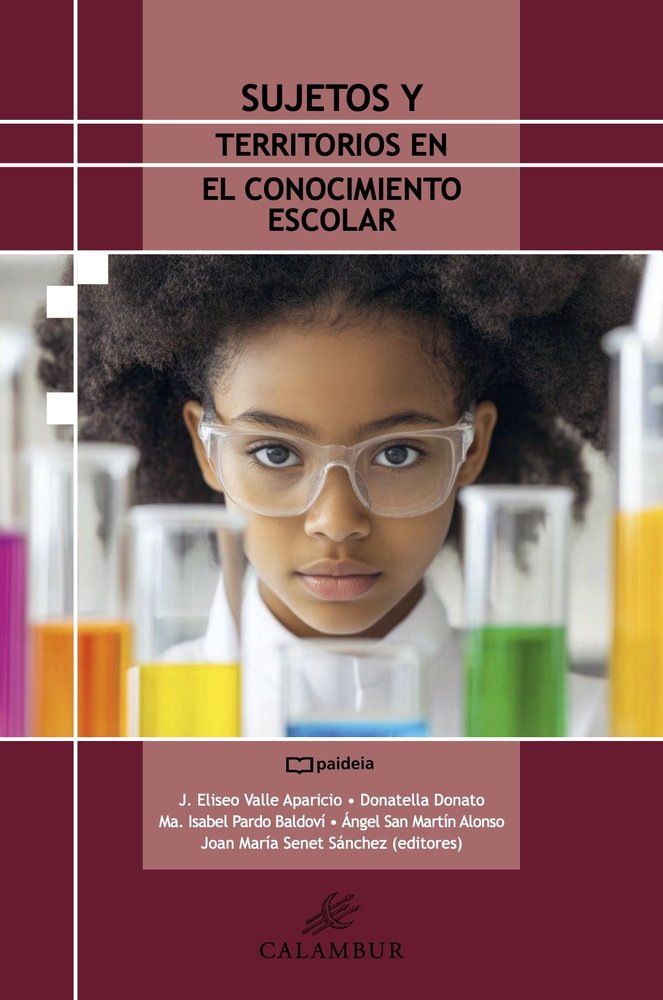 SUJETOS Y TERRITORIOS EN EL CONOCIMIENTO ESCOLAR | portada del libro