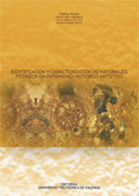 IDENTIFICACIÓN Y CARACTERIZACIÓN DE MATERIALES PÉTREOS EN PATRIMONIO HISTÓRICO-ARTÍSTICO, de Mas I Barberà | portada del libr