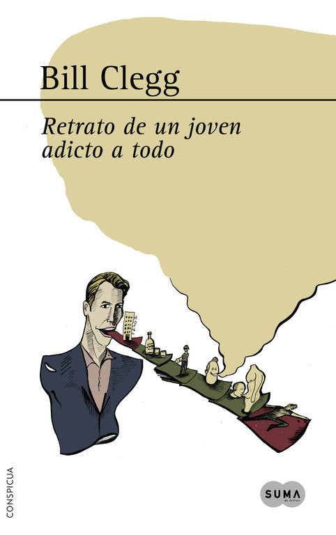 RETRATO DE UN JOVEN ADICTO A TODO, de CLEGG | portada del libro