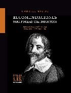 RECOMENDACIONES PARA FORMAR UNA BIBLIOTECA, de NAUDE, GABRIEL | portada del libro