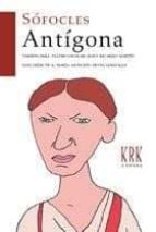 Antígona, de Sófocles | portada del libro
