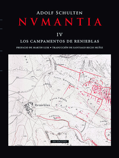 NVMANTIA. IV. LOS CAMPAMENTOS DE RENIEBLAS, de ADOLF SCHULTEN | portada del libro