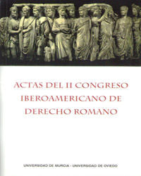 Actas del ii Congreso Iberoamericano de Derecho Romano, de VARIOS AUTORES | portada del libro