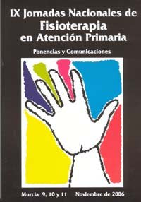 Ix Jornadas Nacionales de Fisioterapia en Atención Primaria, de CARLES HERNÁNDEZ | portada del libro