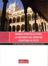 Buenas Prácticas para la Docencia del Derecho Adaptada Al Ects, de RUBIO FERNÁNDEZ | portada del libro